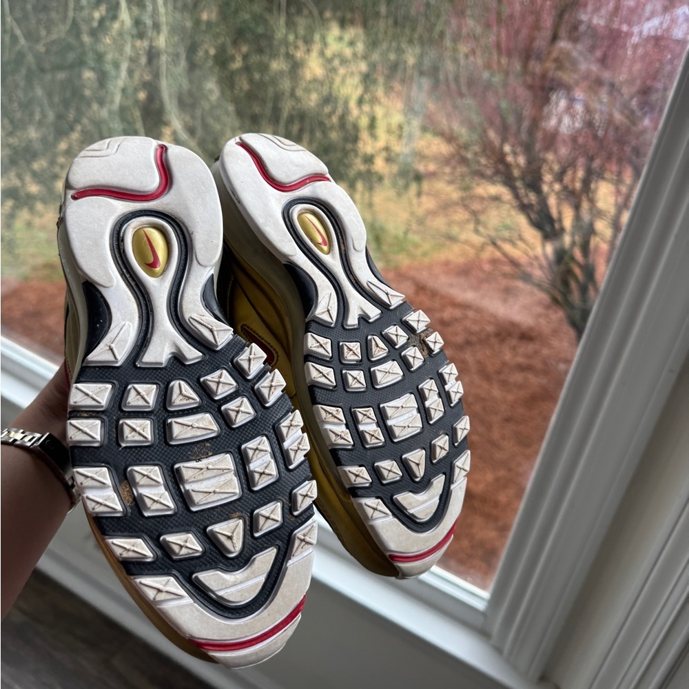 Nike air max 97 black metallic gold 4 5.5 - Picture 6 of 6